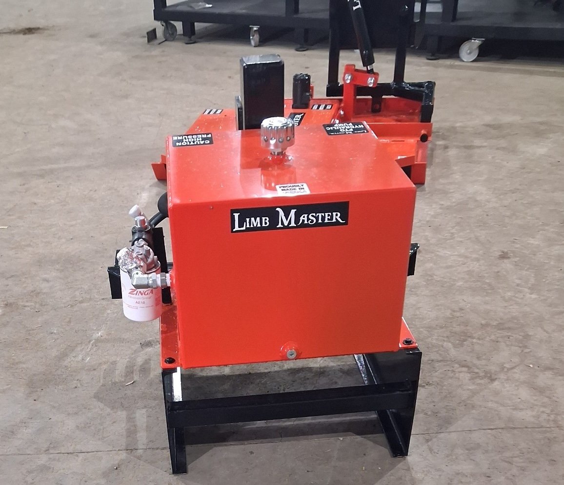 Limb Master hydraulic pump for tractor cutter compatibility